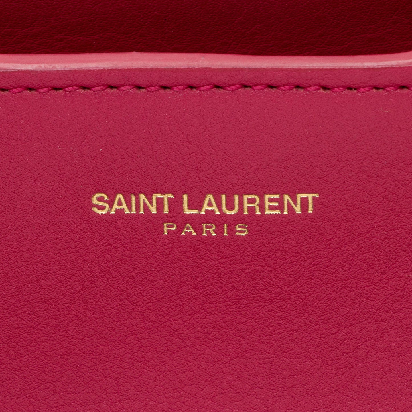 Saint Laurent Calfskin Cabas Chyc Medium Tote 6T692u