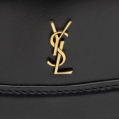 Saint Laurent Calfskin Monogram Charlie Small Crossbody Bag 22068