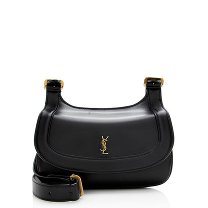 Saint Laurent Calfskin Monogram Charlie Small Crossbody Bag 22068