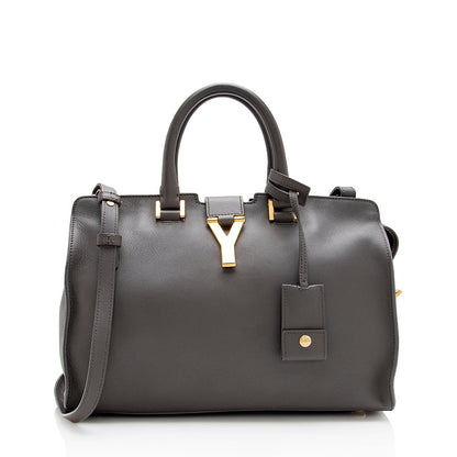 Saint Laurent Calfskin Classic Cabas Y Small Tote - FINAL SALE 15189