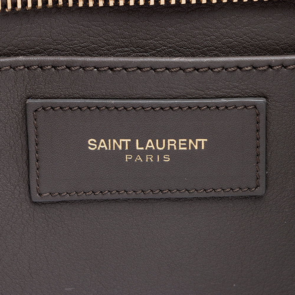 Saint Laurent Calfskin Classic Cabas Y Small Tote - FINAL SALE 15189