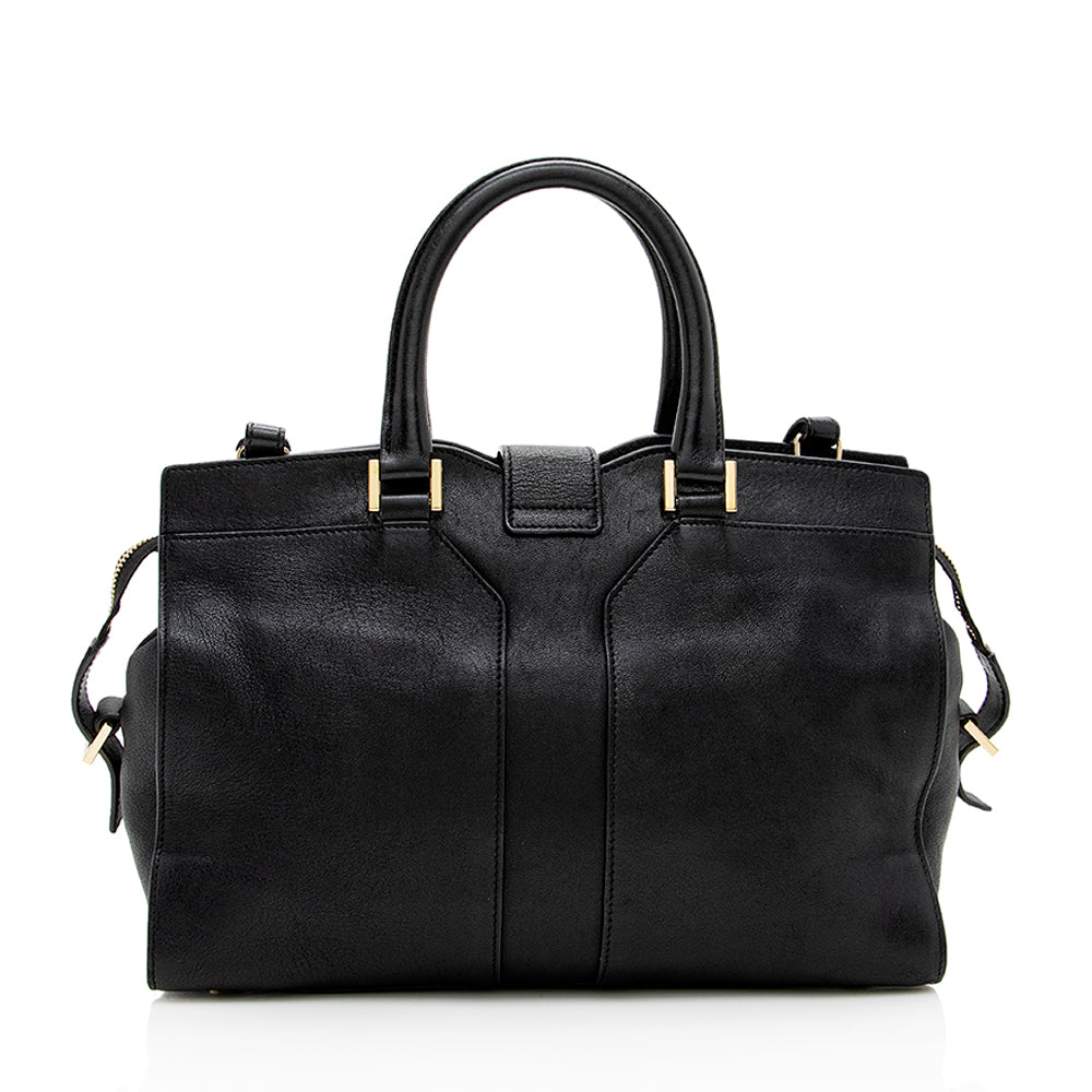 Saint Laurent Calfskin Cabas Chyc Small Tote 15965