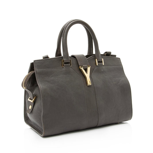 Saint Laurent Calfskin Classic Cabas Y Small Tote 23162