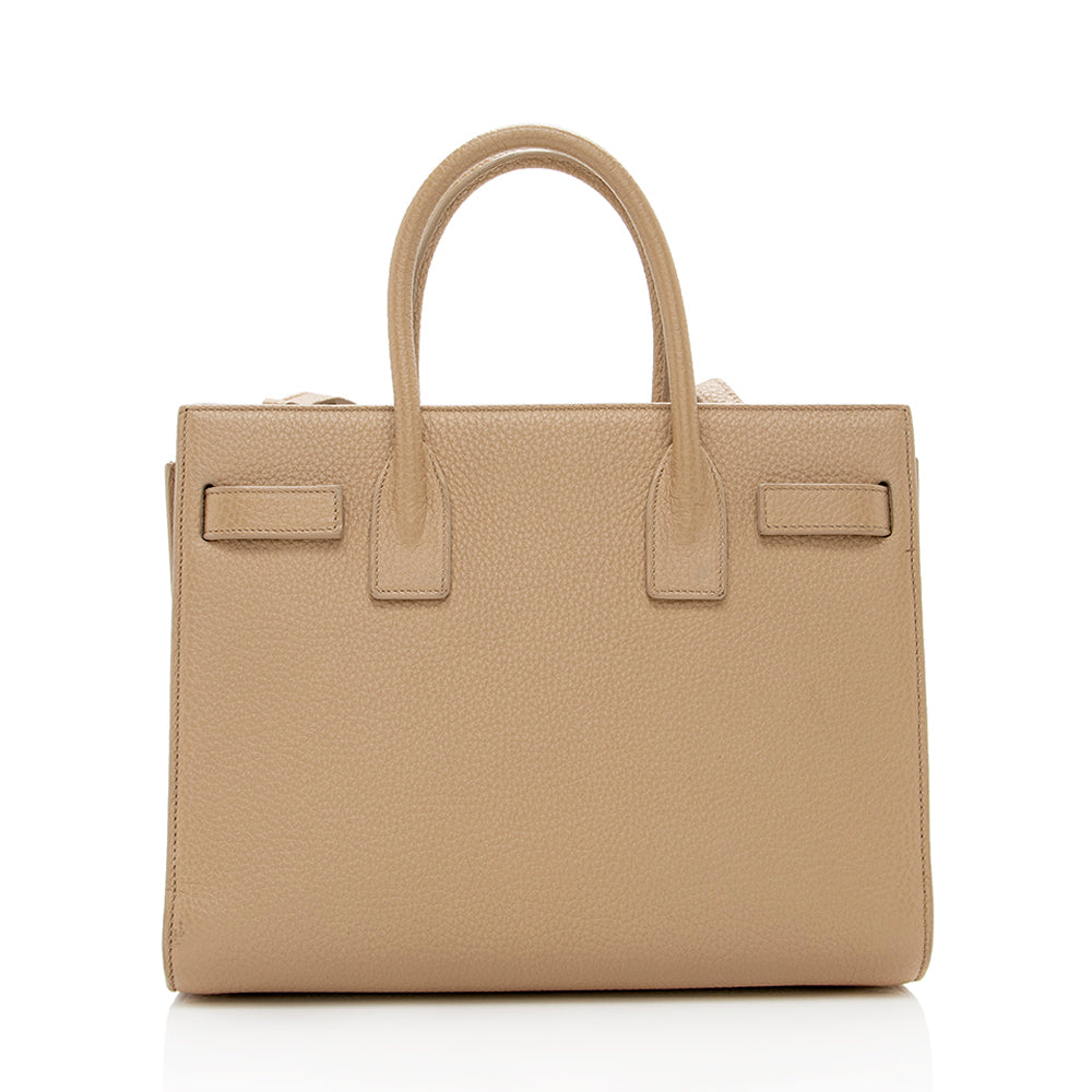 Saint Laurent Calfskin Classic Sac de Jour Nano Tote 16258