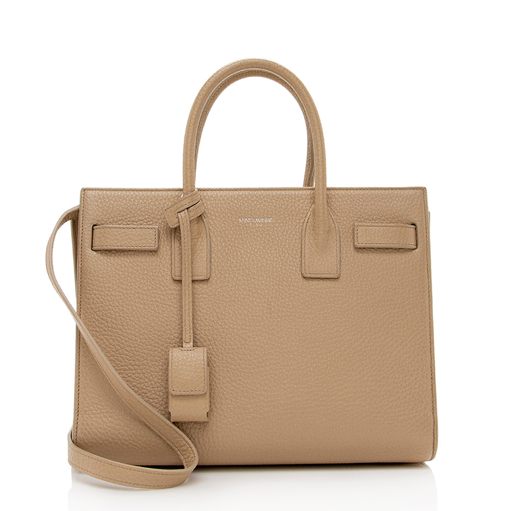 Saint Laurent Calfskin Classic Sac de Jour Nano Tote 16258