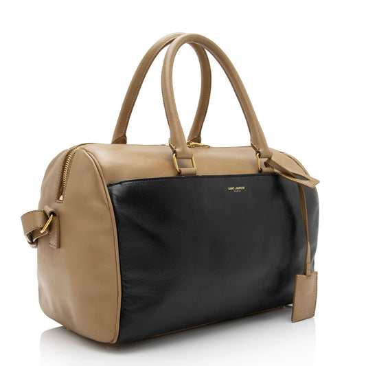 Saint Laurent Calfskin Duffle 6 Satchel ZZBrpg