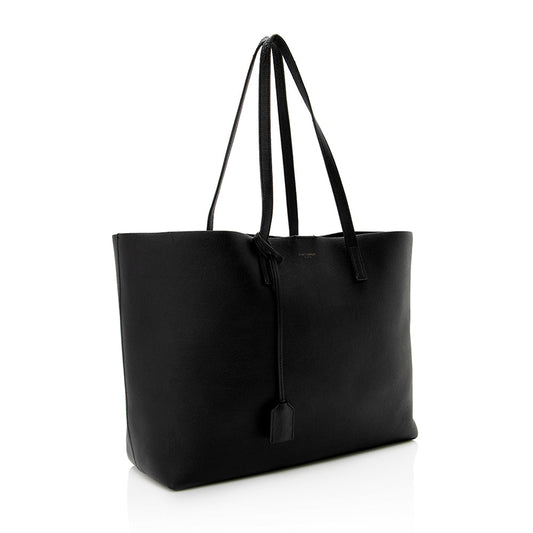 Saint Laurent Calfskin Large Shopping Tote - FINAL SALE 16264