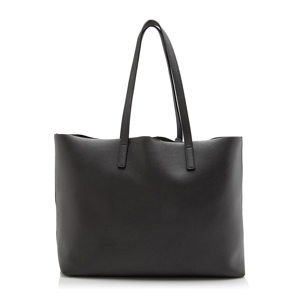 Saint Laurent Calfskin Large Shopping Tote 16993