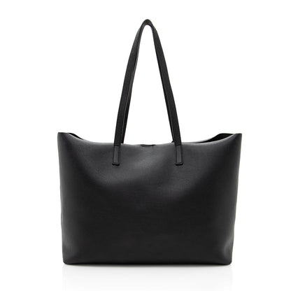 Saint Laurent Calfskin Large Shopping Tote 18421