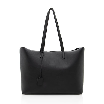 Saint Laurent Calfskin Large Shopping Tote 18421