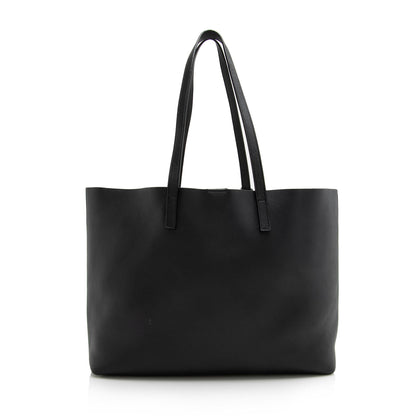 Saint Laurent Calfskin Large Shopping Tote 22494