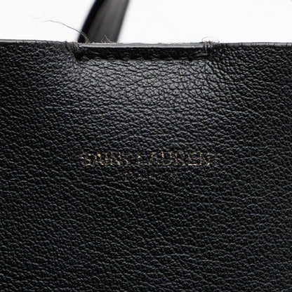 Saint Laurent Calfskin Large Shopping Tote 22494