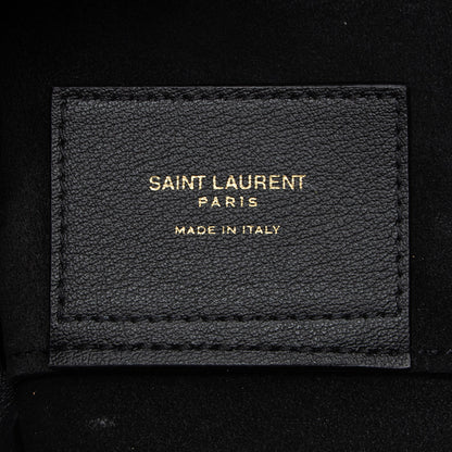 Saint Laurent Calfskin Large Shopping Tote 23053