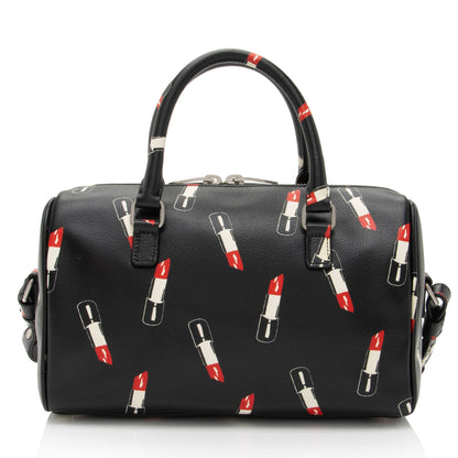 Saint Laurent Calfskin Lipstick Baby Duffle Bag 0OJW25