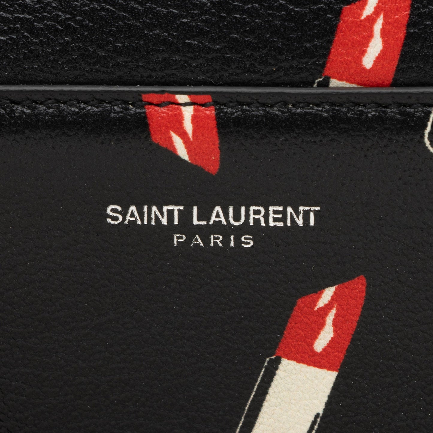 Saint Laurent Calfskin Lipstick Baby Duffle Bag 0OJW25