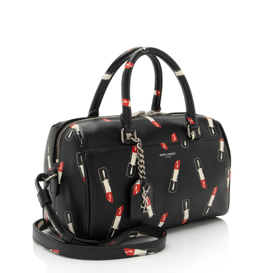 Saint Laurent Calfskin Lipstick Baby Duffle Bag 0OJW25