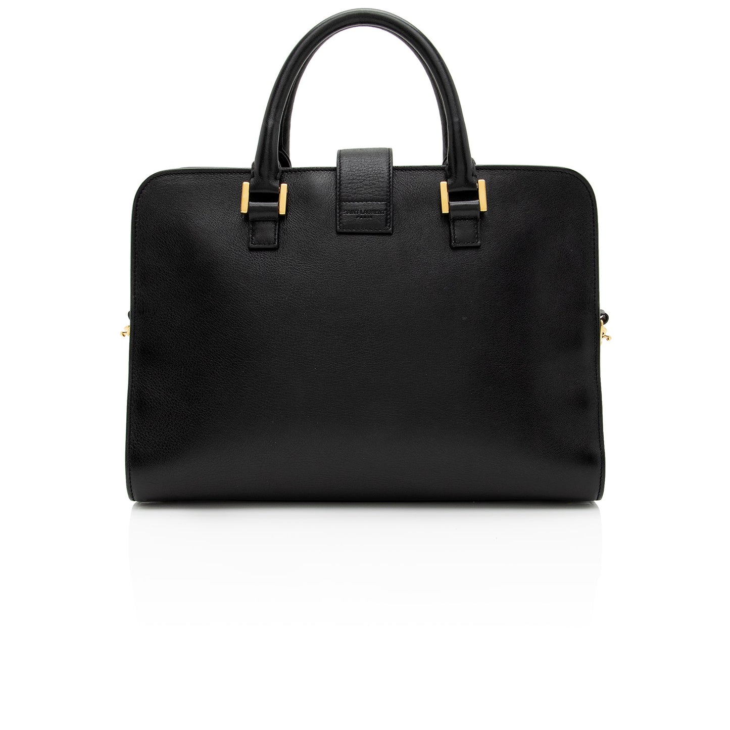 Saint Laurent Calfskin Monogram Baby Cabas Tote aWaDWU