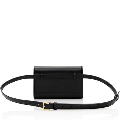 Saint Laurent Calfskin Monogram Kate Belt Bag 21829