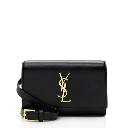 Saint Laurent Calfskin Monogram Kate Belt Bag 21829