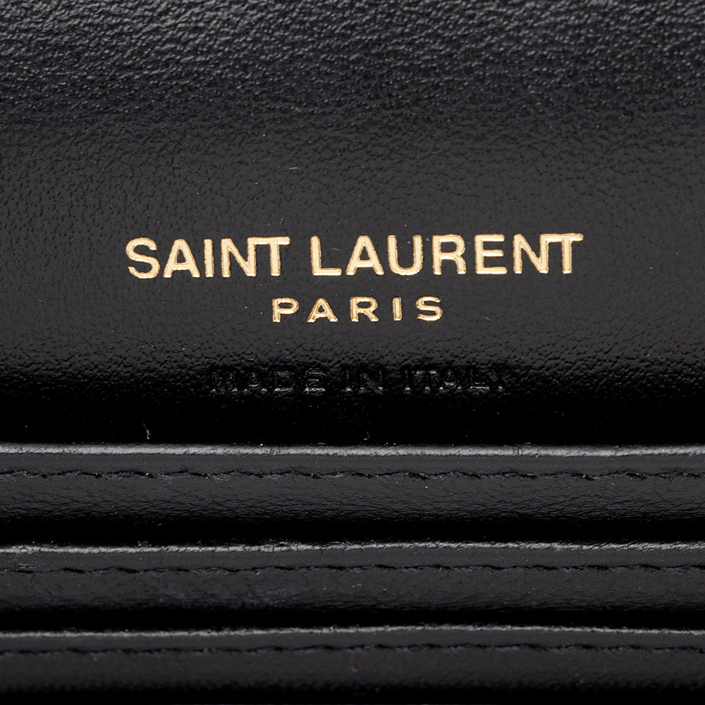 Saint Laurent Calfskin Monogram Kate Belt Bag 21829