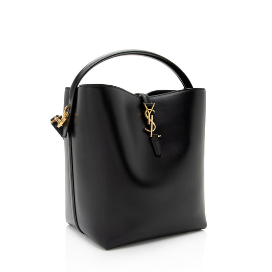 Saint Laurent Calfskin Monogram Le 37 Bucket Bag YsxF8W