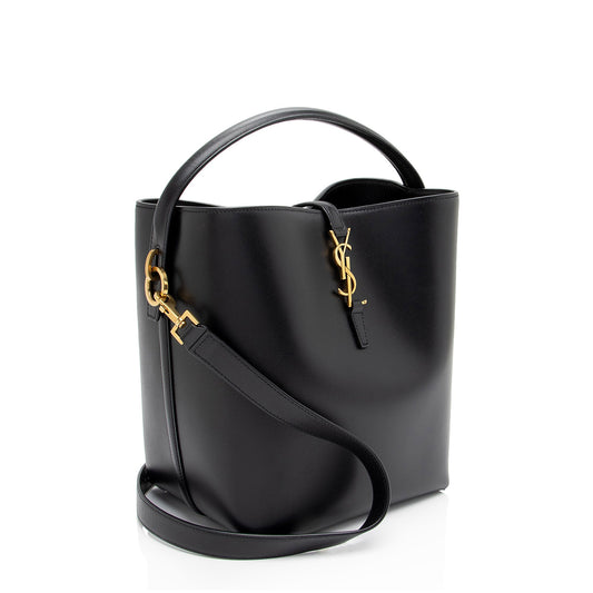 Saint Laurent Calfskin Monogram Le 37 Bucket Bag U75VCF