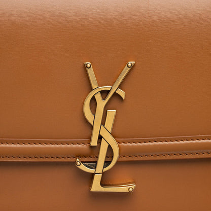 Saint Laurent Calfskin Monogram Solferino Medium Shoulder Bag 23782