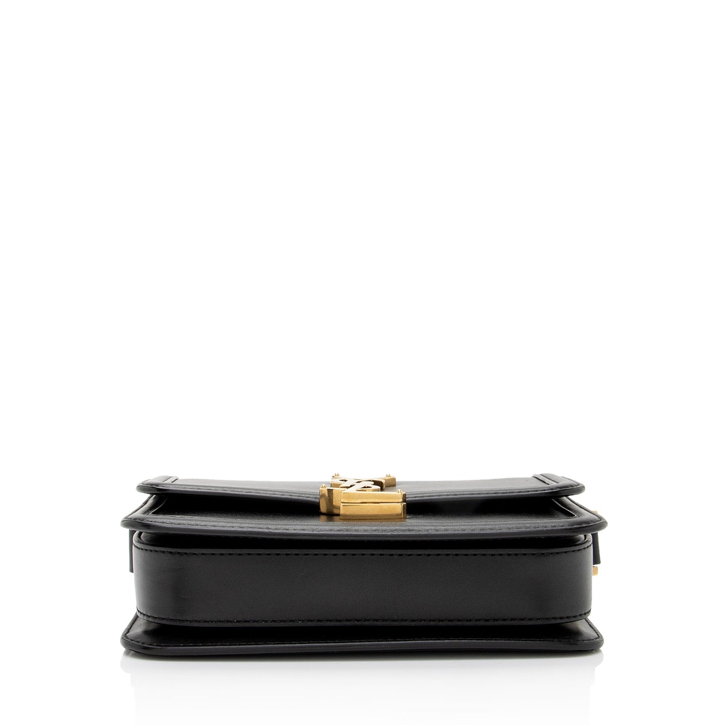 Saint Laurent Calfskin Monogram Solferino Small Shoulder Bag 3U