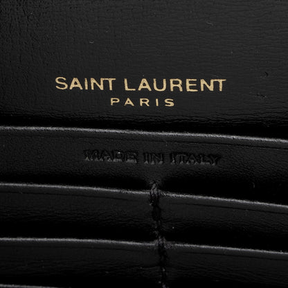 Saint Laurent Calfskin Monogram Sunset Mini Wallet on Chain Bag dovv8x