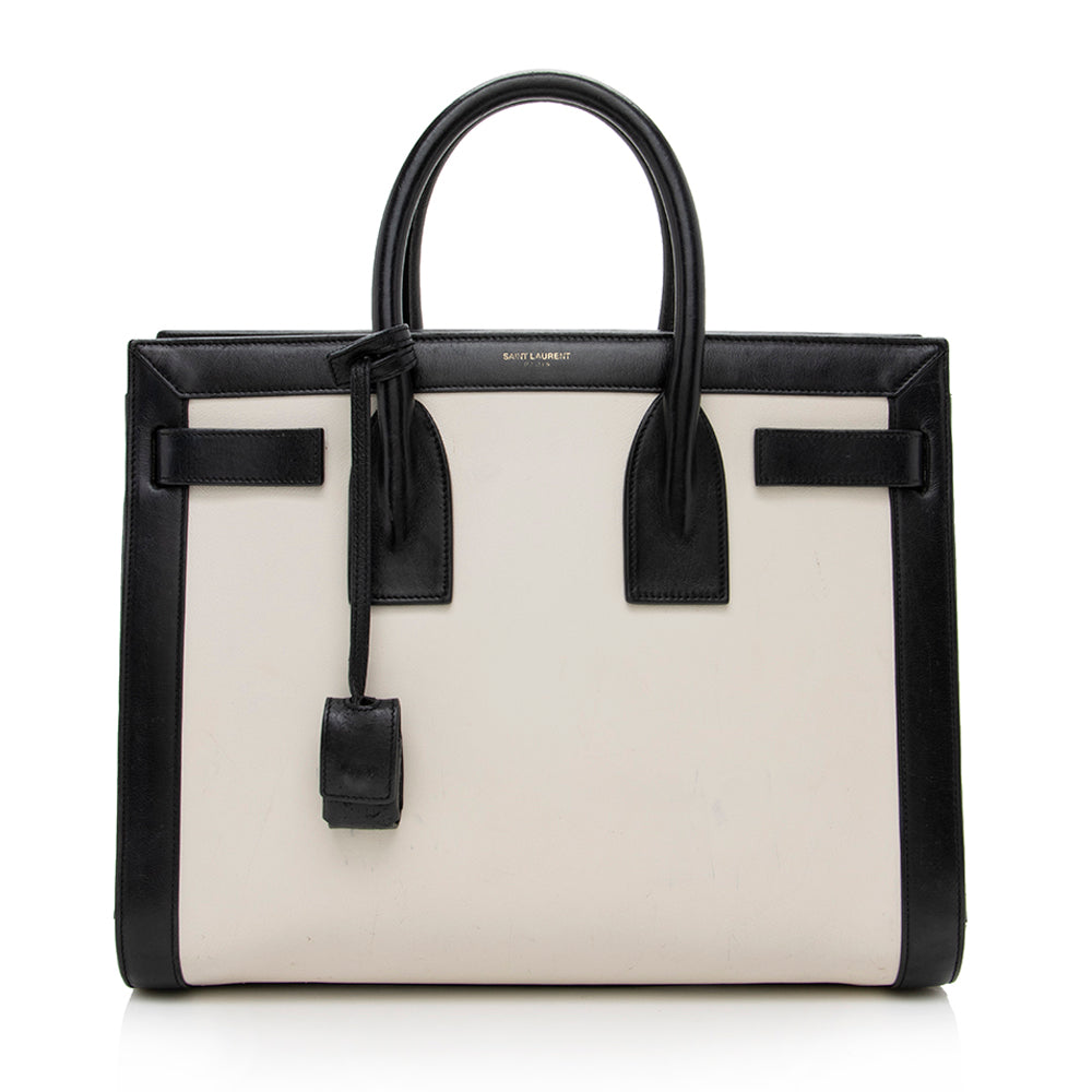 Saint Laurent Calfskin Sac De Jour Small Tote - FINAL SALE 15653