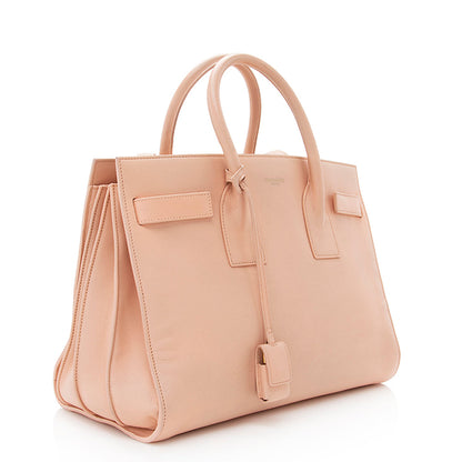 Saint Laurent Calfskin Sac De Jour Small Tote 19182