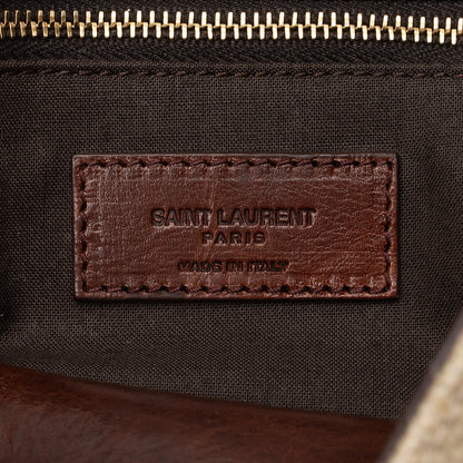 Saint Laurent Canvas Monogram Niki Medium Shoulder Bag 23610