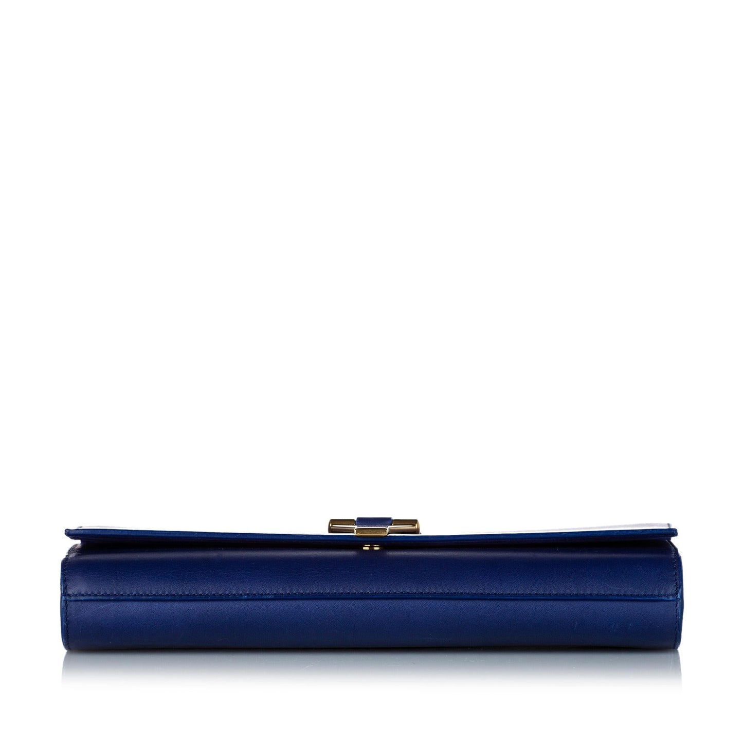 Saint Laurent Chyc Ligne Leather Clutch Bag (SHG-32468