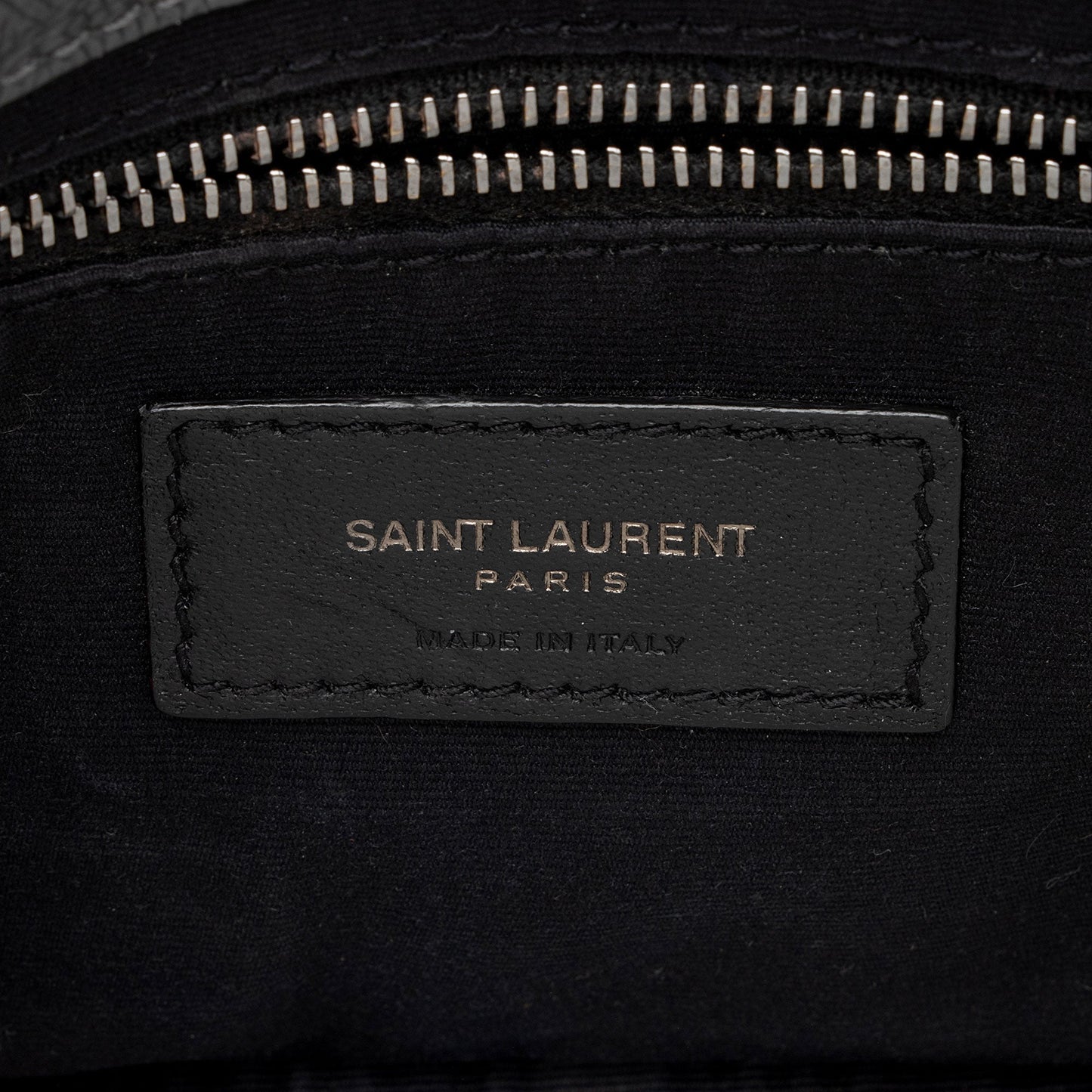 Saint Laurent Crinkled Calfskin Monogram Niki Chain Wallet 9O6DRW