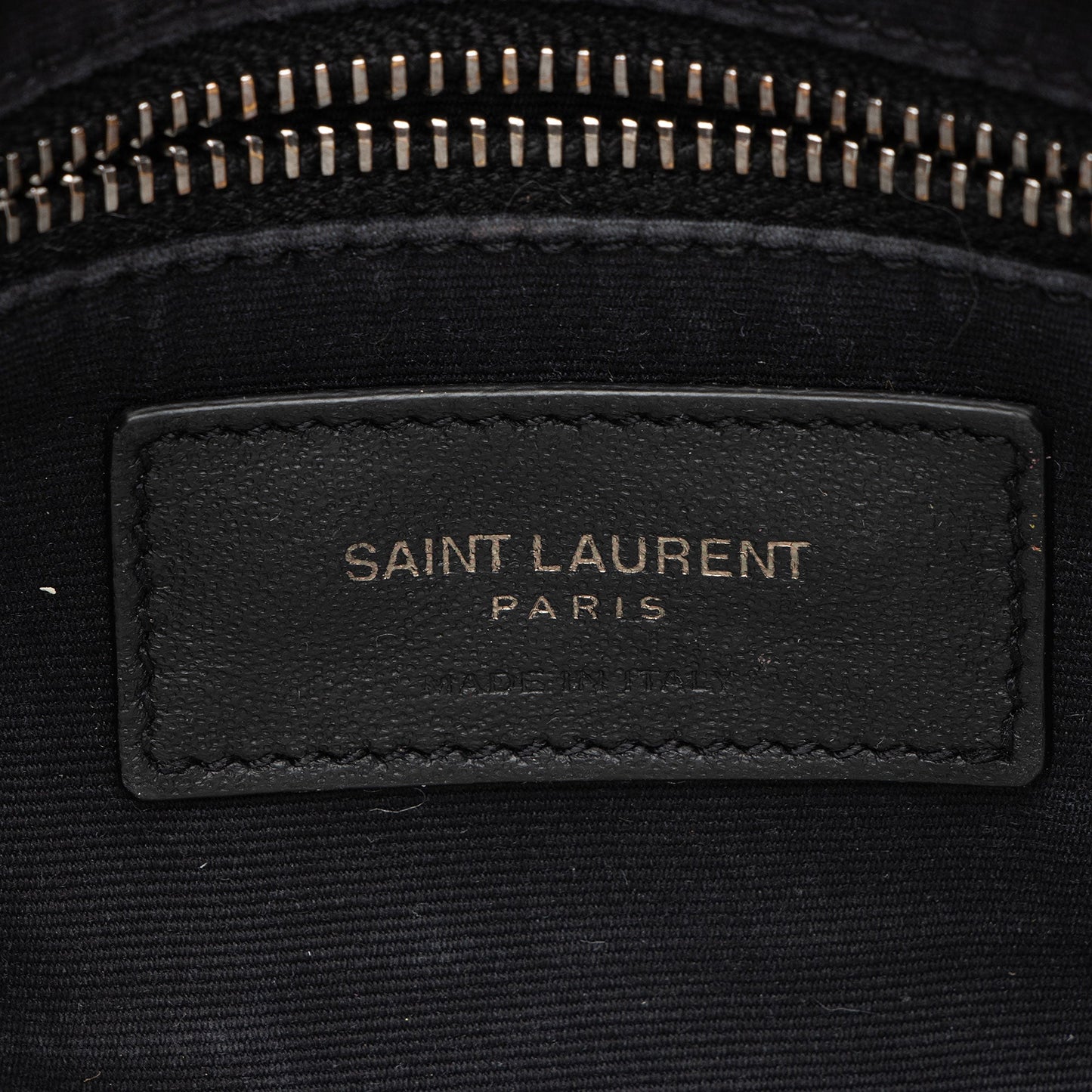 Saint Laurent Crinkled Calfskin Monogram Niki Chain Wallet afCOLO