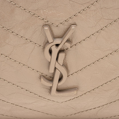 Saint Laurent Crinkled Calfskin Monogram Niki Large Shopping Tote XeDWwD