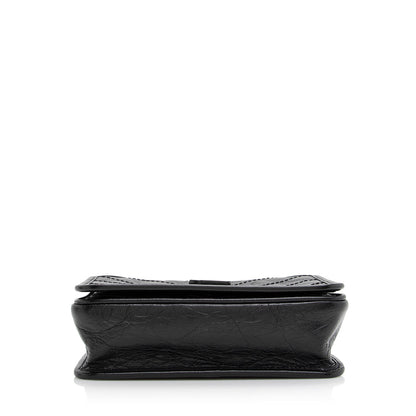 Saint Laurent Crinkled Calfskin Niki Chain Wallet 21363