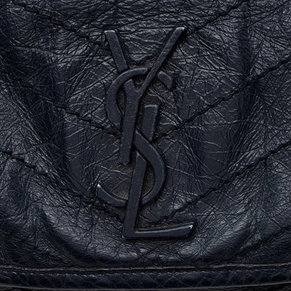 Saint Laurent Crinkled Calfskin Niki Large Shoulder Bag 14097