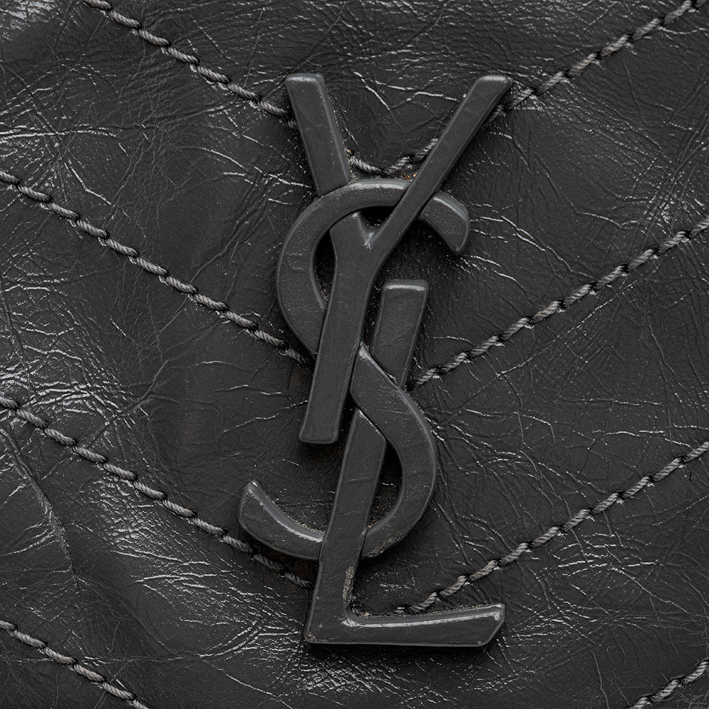 Saint Laurent Crinkled Calfskin Niki Medium Shoulder Bag 20293