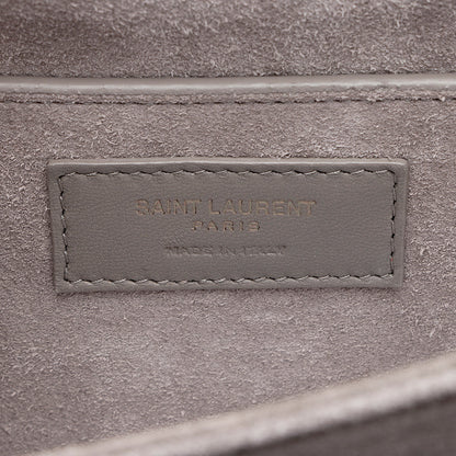 Saint Laurent Croc Embossed Bellechasse Shoulder Bag 18639