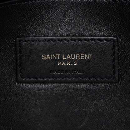 Saint Laurent Croc Embossed Calfskin West Hollywood Shoulder Bag 18311