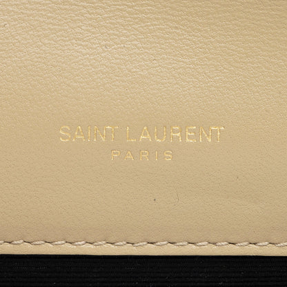 Saint Laurent Croc Embossed Nubuck Monogram Kate Small Shoulder Bag FnLB4b