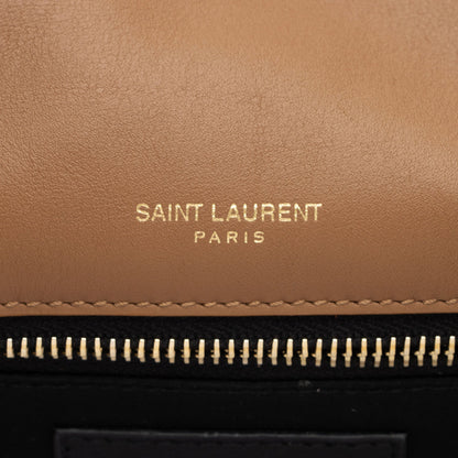 Saint Laurent Denim Suede Monogram Niki Medium Shoulder Bag fpTQXb