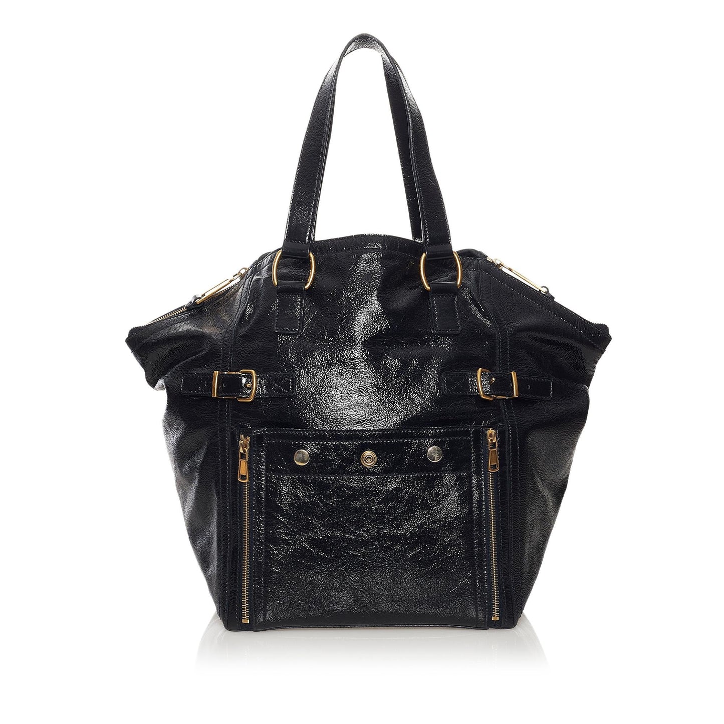 Saint Laurent Downtown Leather Tote Bag (SHG-33554