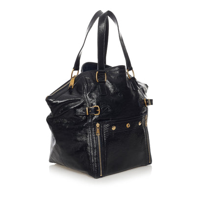 Saint Laurent Downtown Leather Tote Bag (SHG-33554