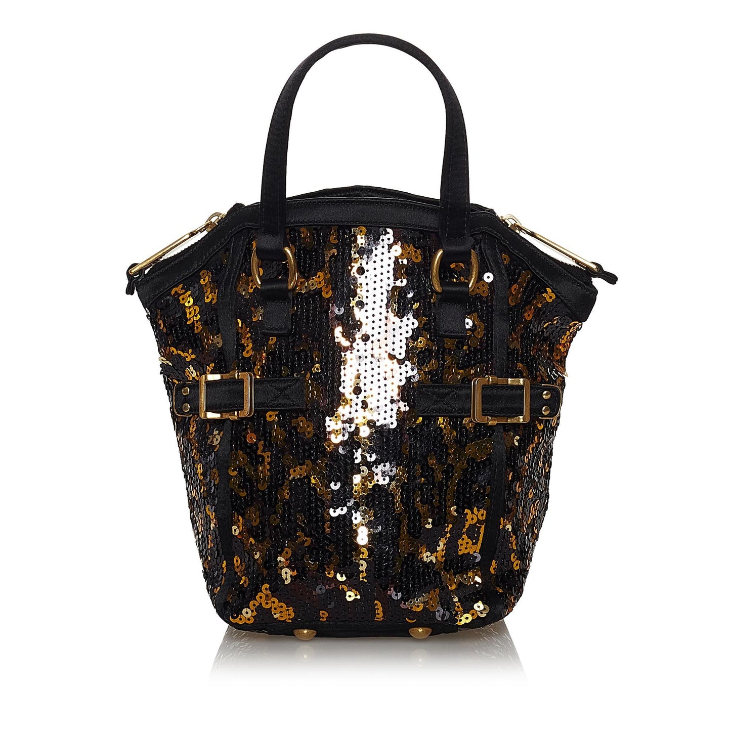 Saint Laurent Downtown Sequin Handbag (SHG-30606