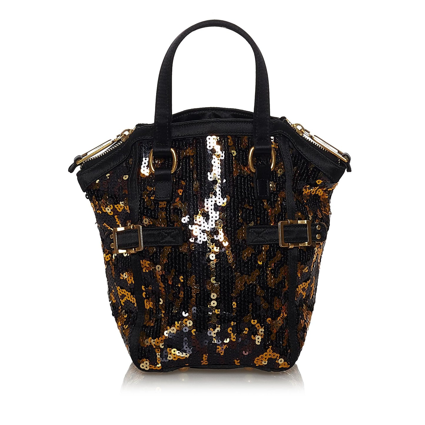 Saint Laurent Downtown Sequin Handbag (SHG-30606