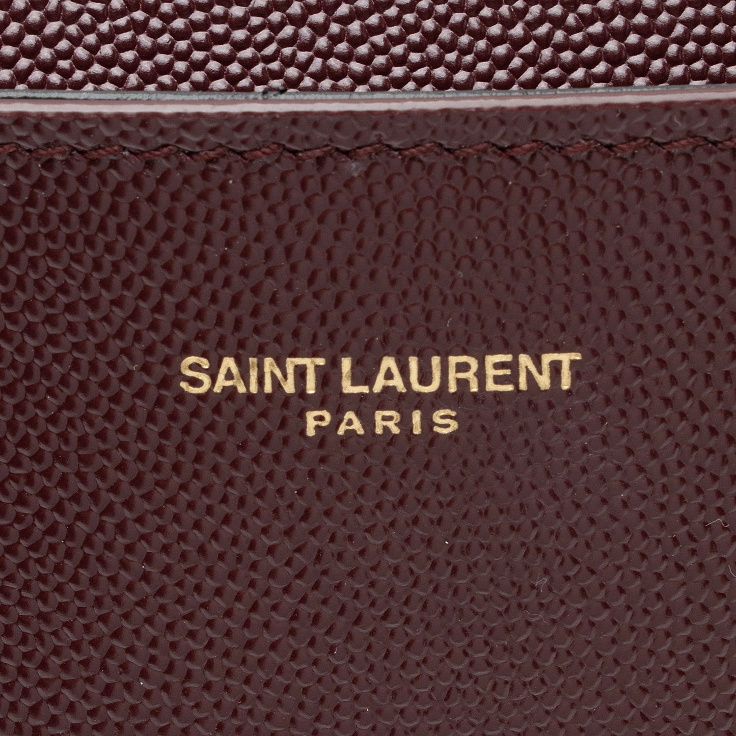 Saint Laurent Grain de Poudre Classic Monogram Cassandra Medium Top Handle Bag thY3yI