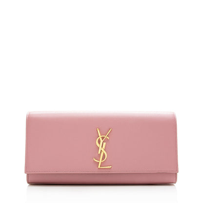 Saint Laurent Grain de Poudre Cassandre Clutch 18442