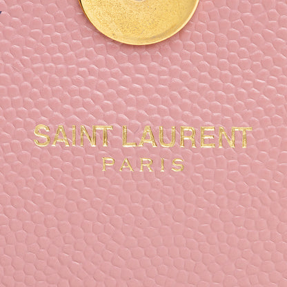 Saint Laurent Grain de Poudre Cassandre Clutch 18442